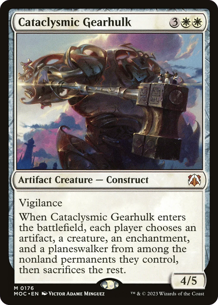 Cataclysmic Gearhulk · March of the Machine Commander