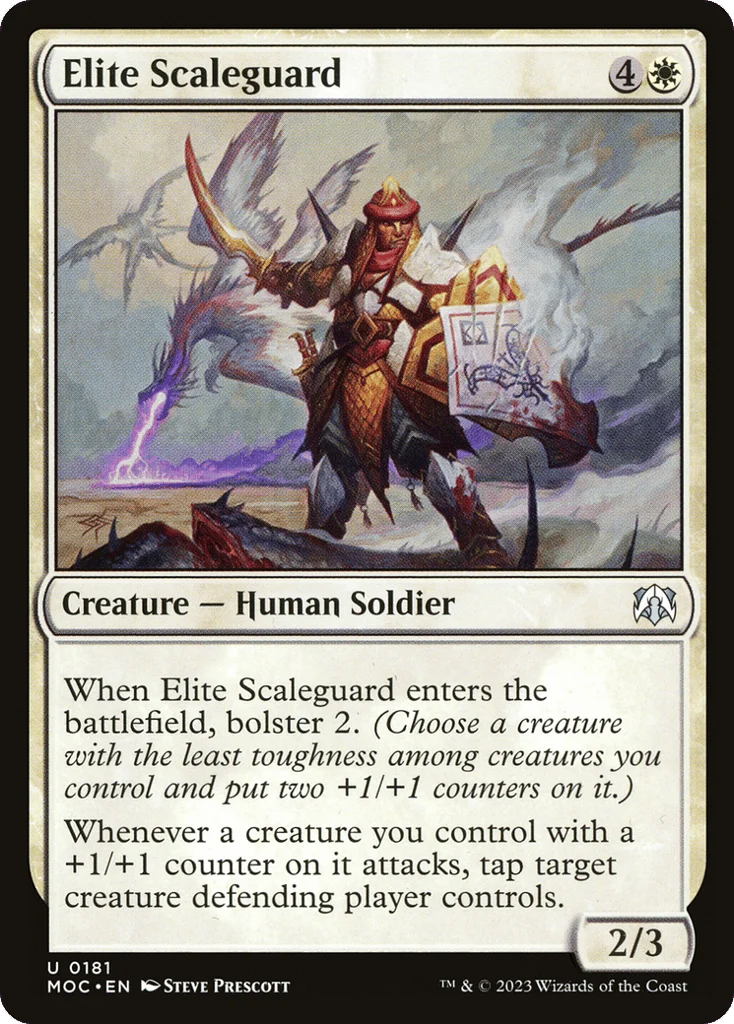 Elite Scaleguard · March of the Machine Commander