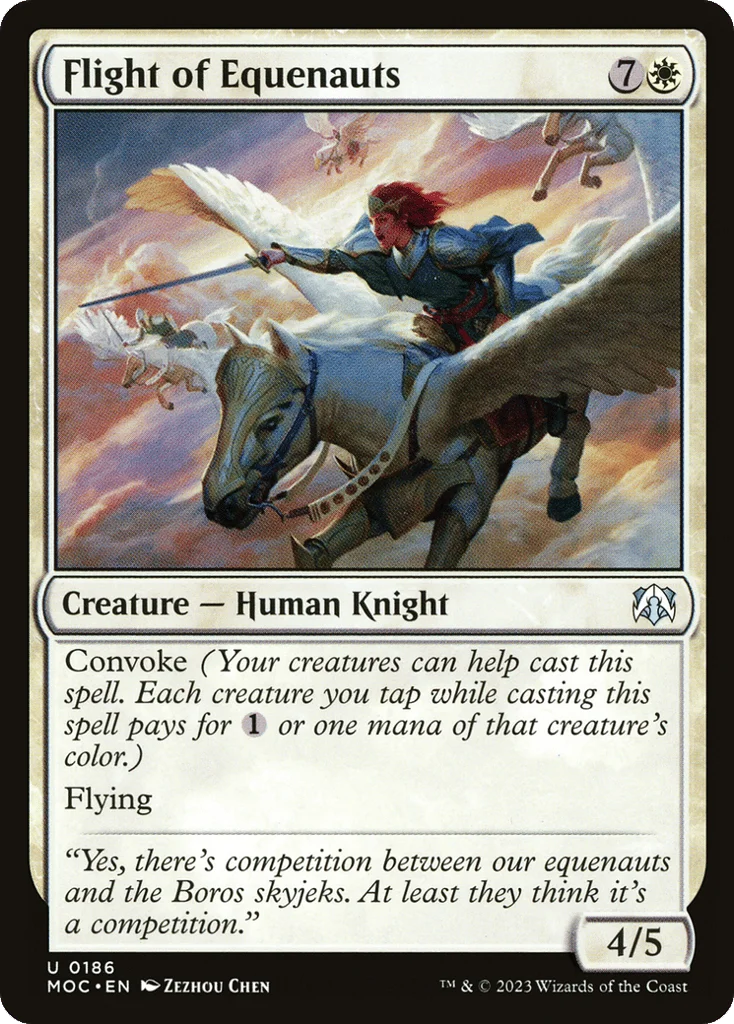 Flight of Equenauts · March of the Machine Commander