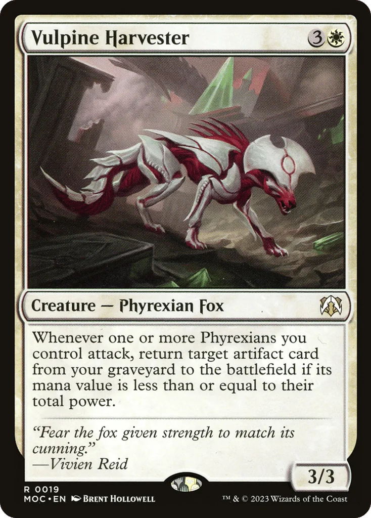 Vulpine Harvester · March of the Machine Commander