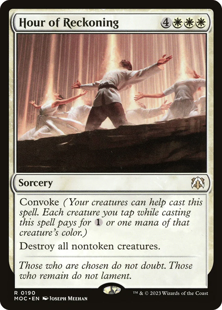 Hour of Reckoning · March of the Machine Commander