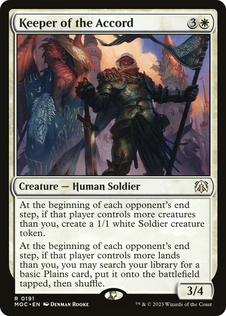 Keeper of the Accord · March of the Machine Commander