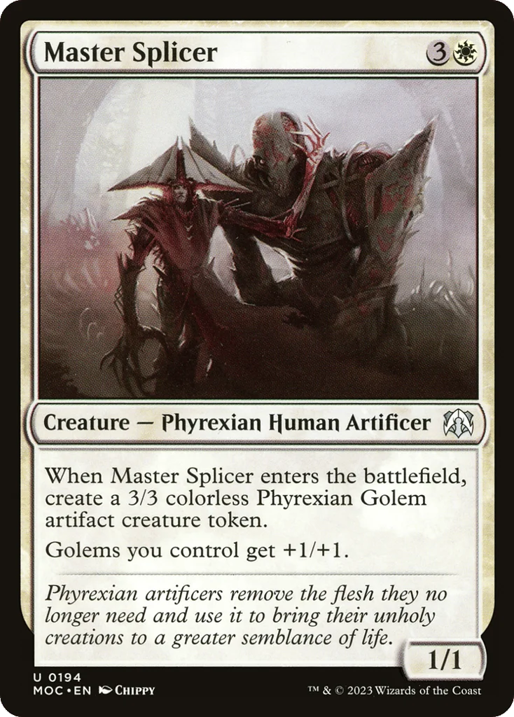 Master Splicer · March of the Machine Commander