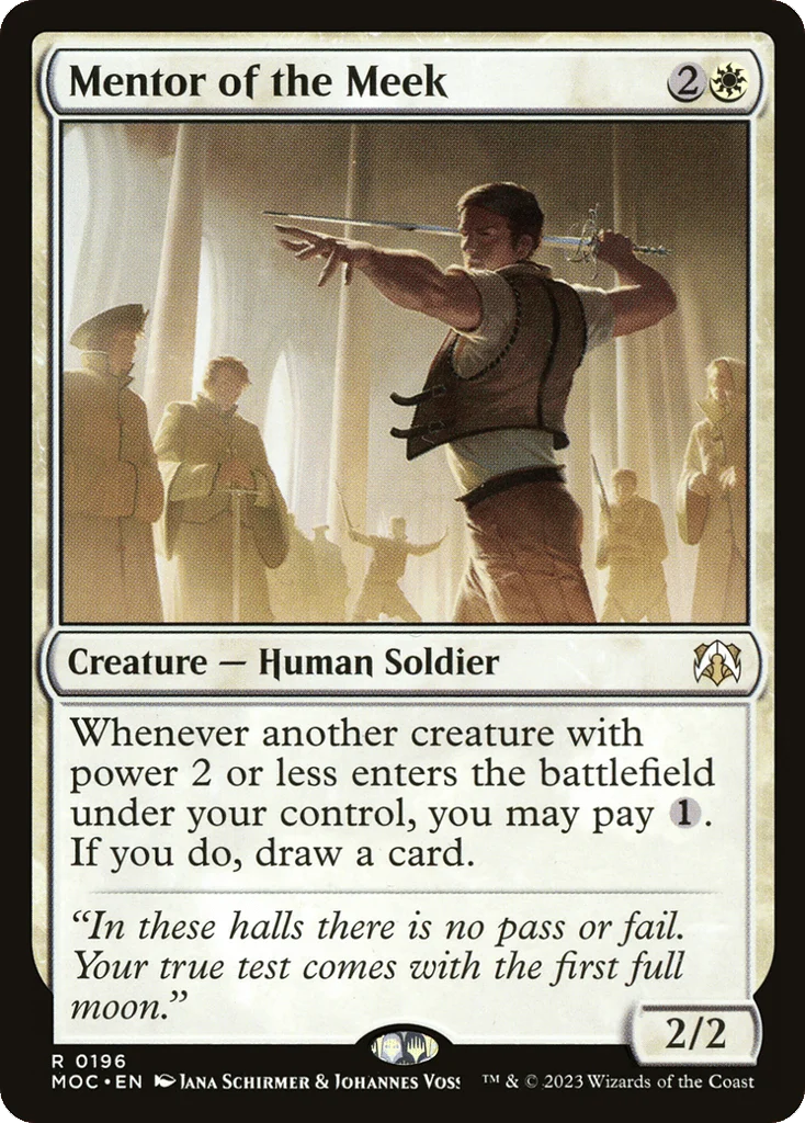 Mentor of the Meek · March of the Machine Commander