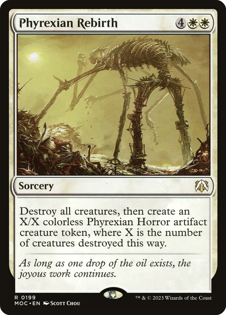 Phyrexian Rebirth · March of the Machine Commander