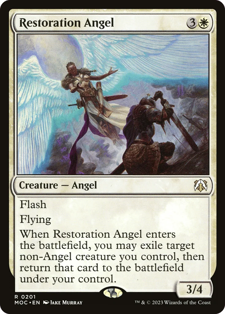 Restoration Angel · March of the Machine Commander