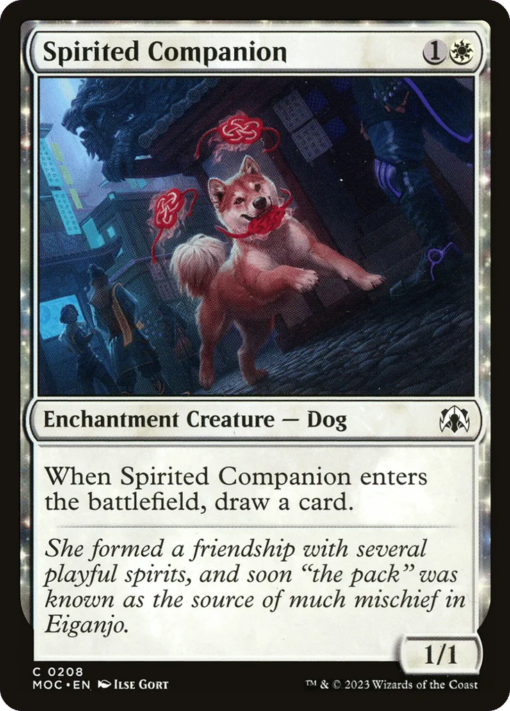 Spirited Companion · March of the Machine Commander