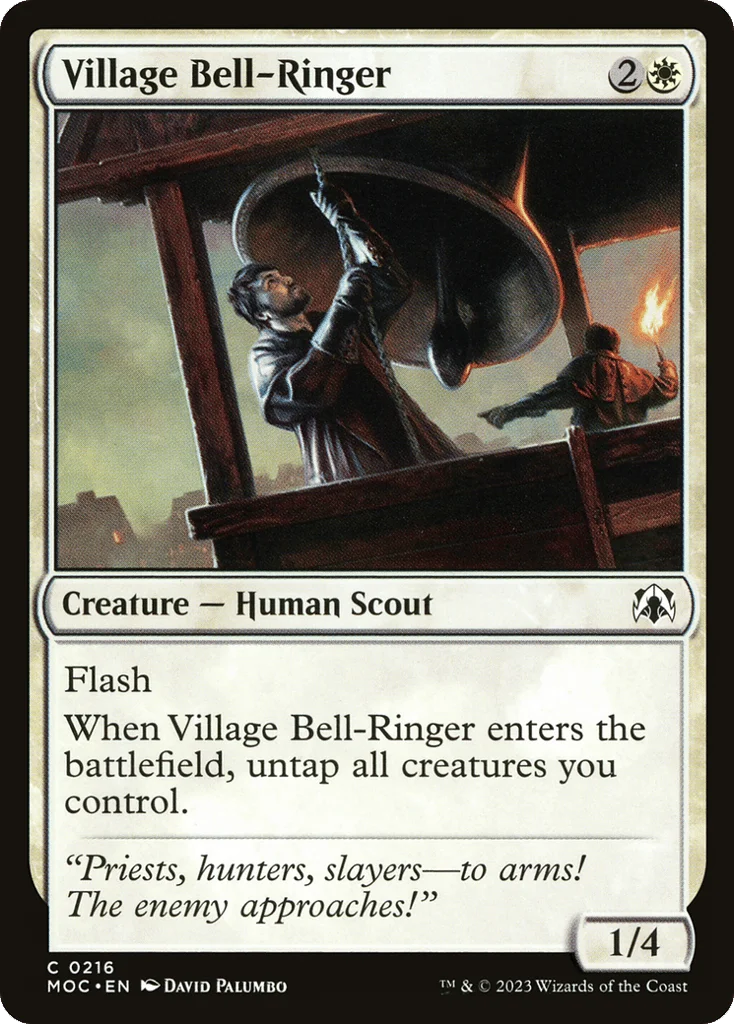 Village Bell-Ringer · March of the Machine Commander