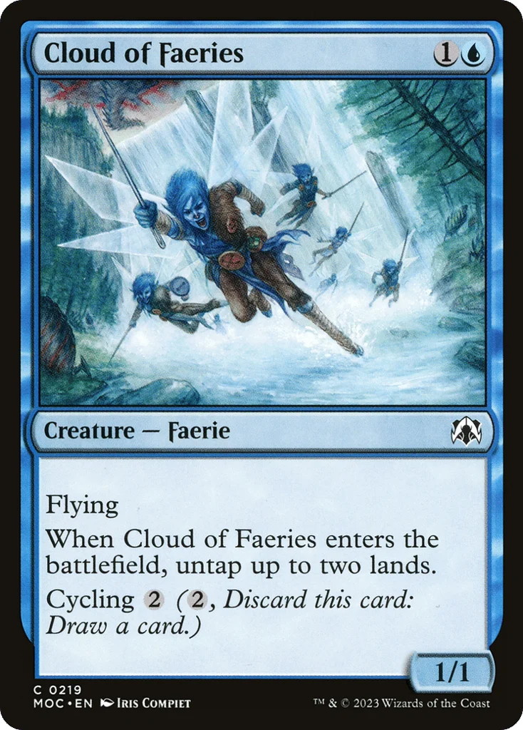 Cloud of Faeries · March of the Machine Commander