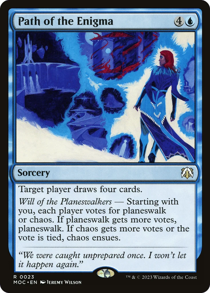 Path of the Enigma · March of the Machine Commander