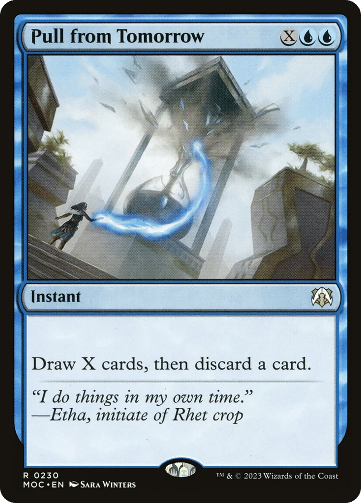 Pull from Tomorrow · March of the Machine Commander