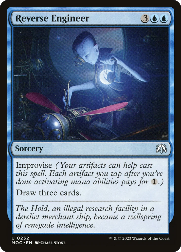 Reverse Engineer · March of the Machine Commander