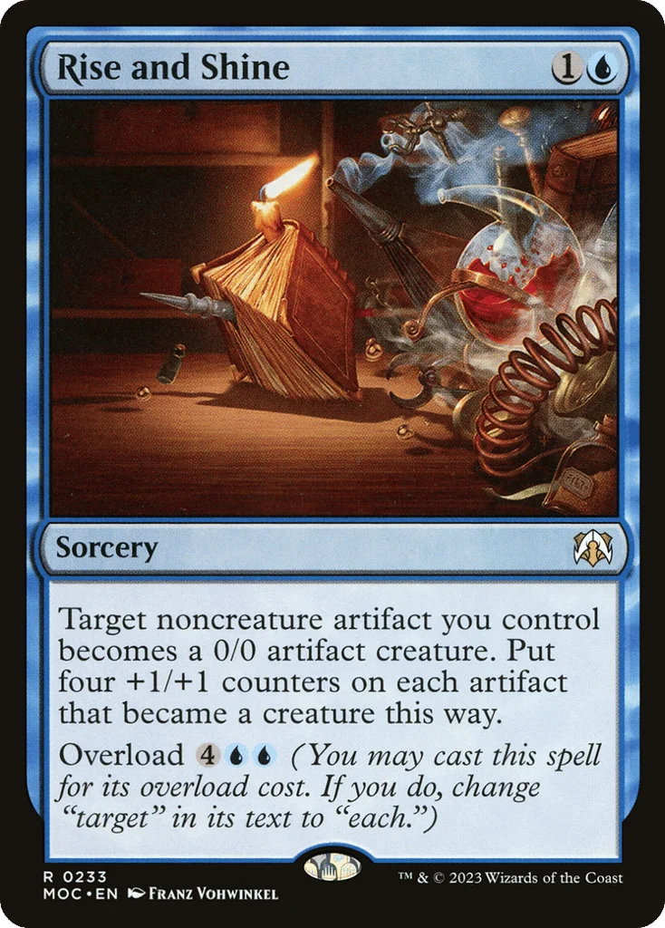 Rise and Shine · March of the Machine Commander