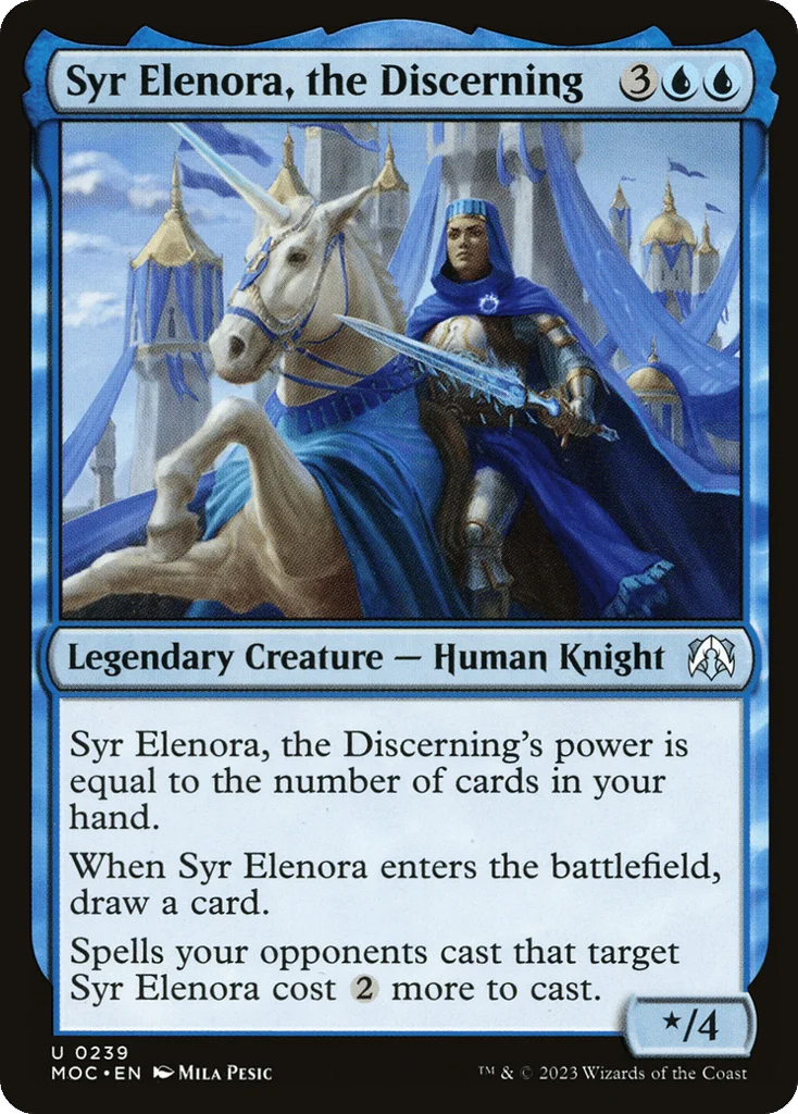 Syr Elenora, the Discerning · March of the Machine Commander
