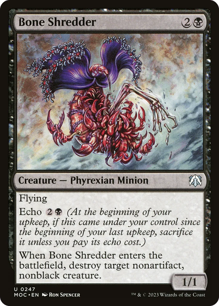 Bone Shredder · March of the Machine Commander