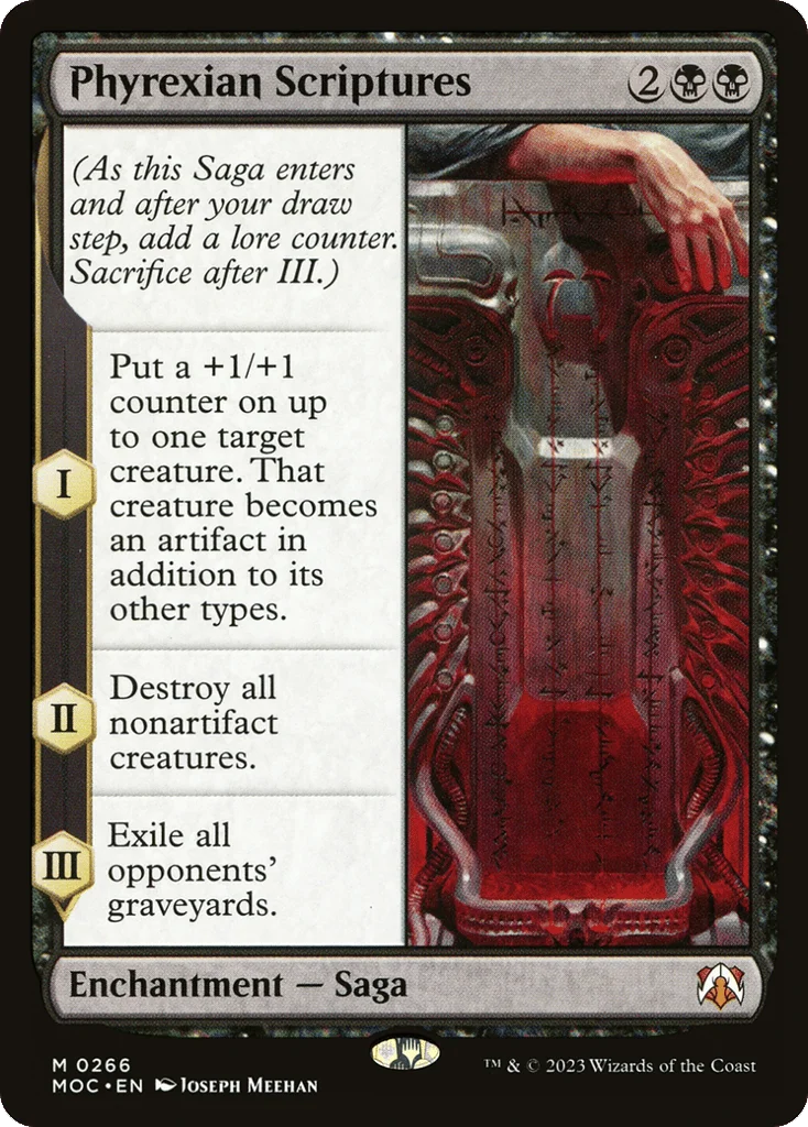 Phyrexian Scriptures · March of the Machine Commander