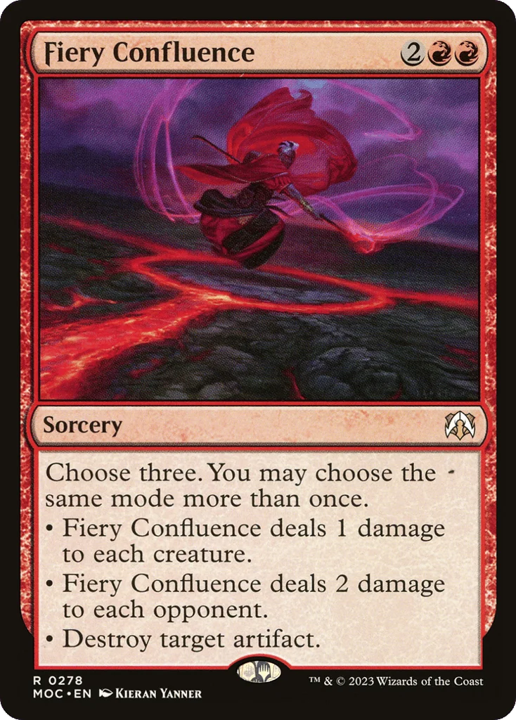 Fiery Confluence · March of the Machine Commander