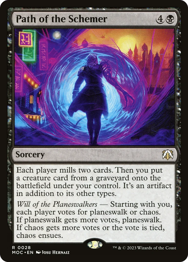 Path of the Schemer · March of the Machine Commander