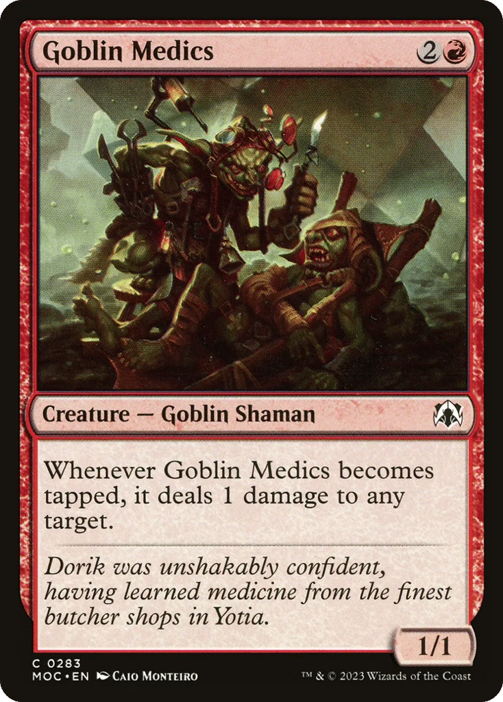 Goblin Medics · March of the Machine Commander