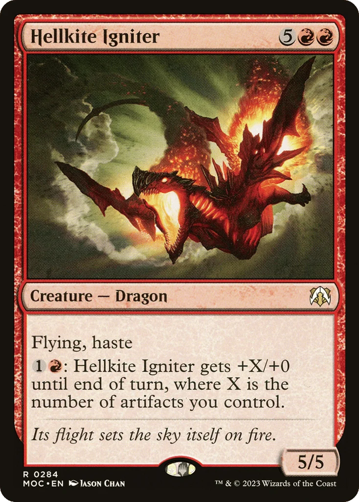 Hellkite Igniter · March of the Machine Commander