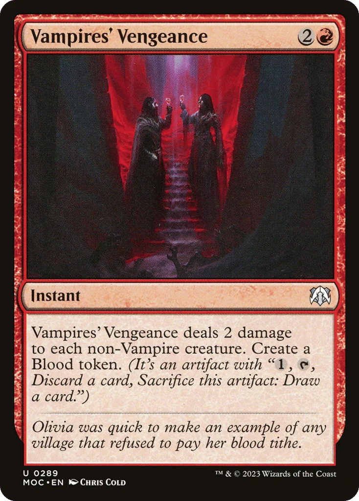 Vampires' Vengeance · March of the Machine Commander
