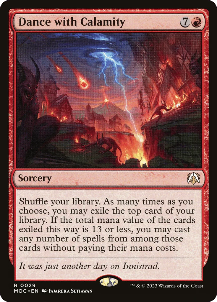 Dance with Calamity · March of the Machine Commander