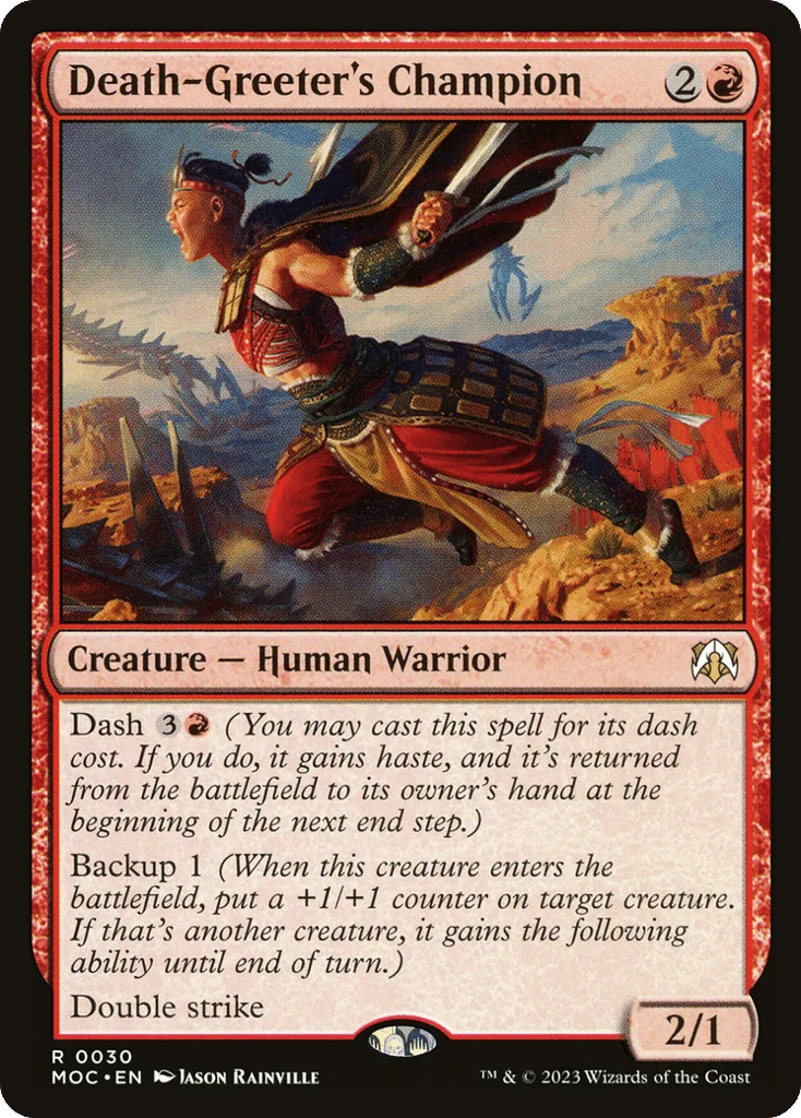 Death-Greeter's Champion · March of the Machine Commander