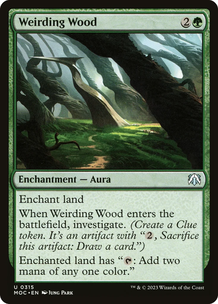 Weirding Wood · March of the Machine Commander