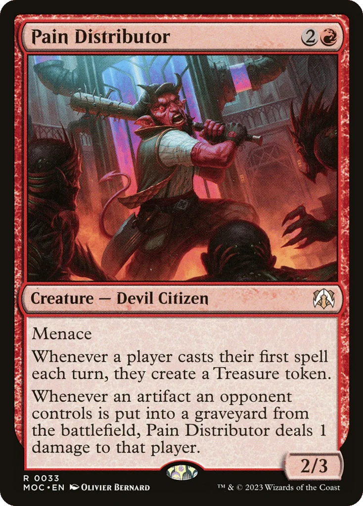 Pain Distributor · March of the Machine Commander
