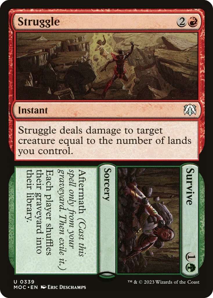 Struggle // Survive · March of the Machine Commander
