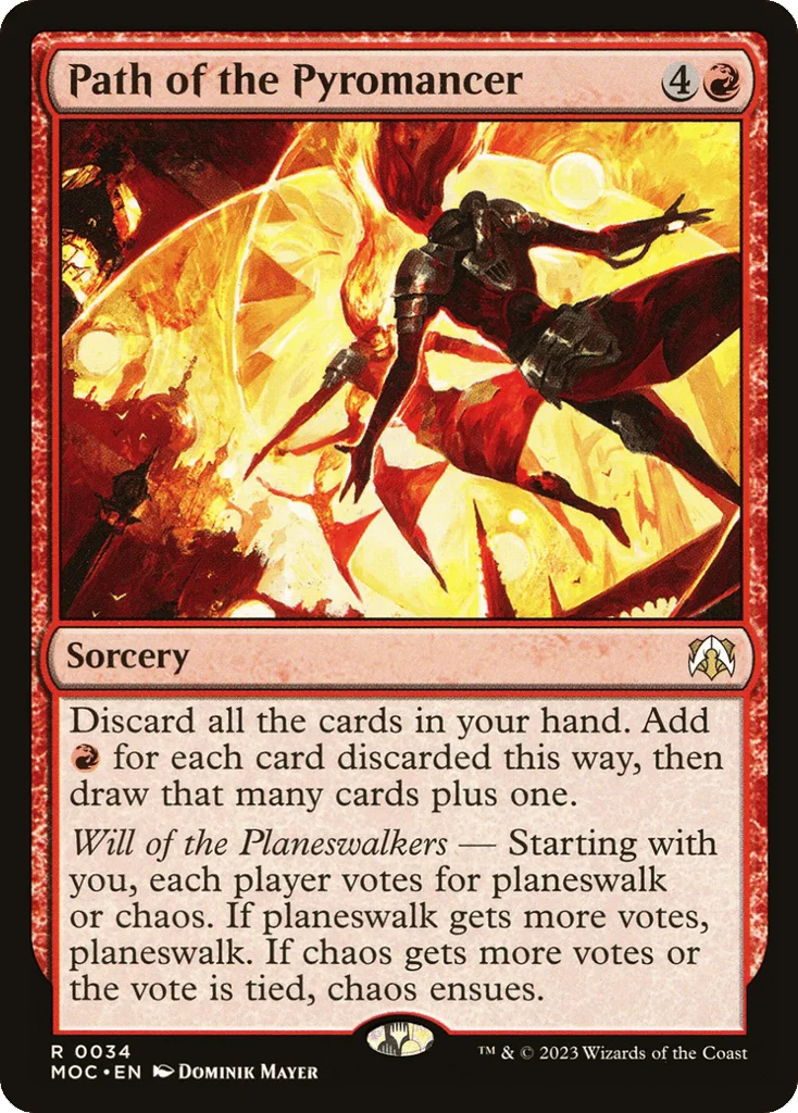 Path of the Pyromancer · March of the Machine Commander