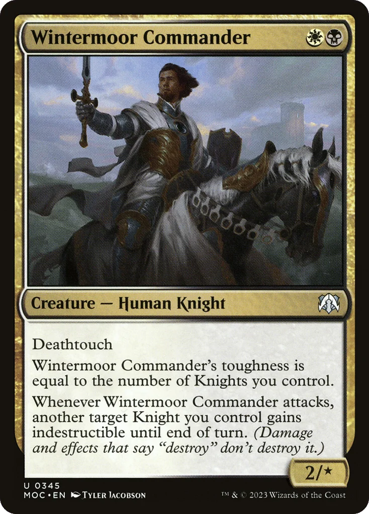 Wintermoor Commander · March of the Machine Commander