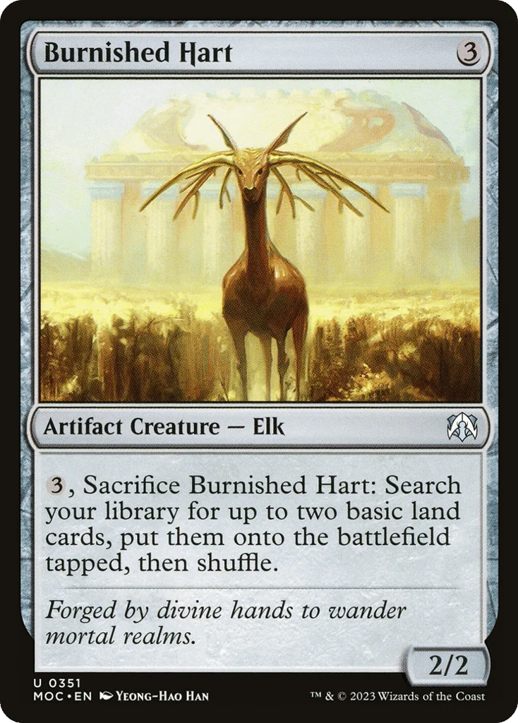 Burnished Hart · March of the Machine Commander
