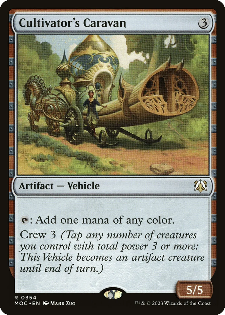Cultivator's Caravan · March of the Machine Commander