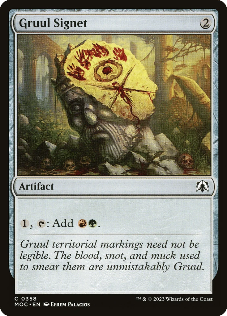 Gruul Signet · March of the Machine Commander