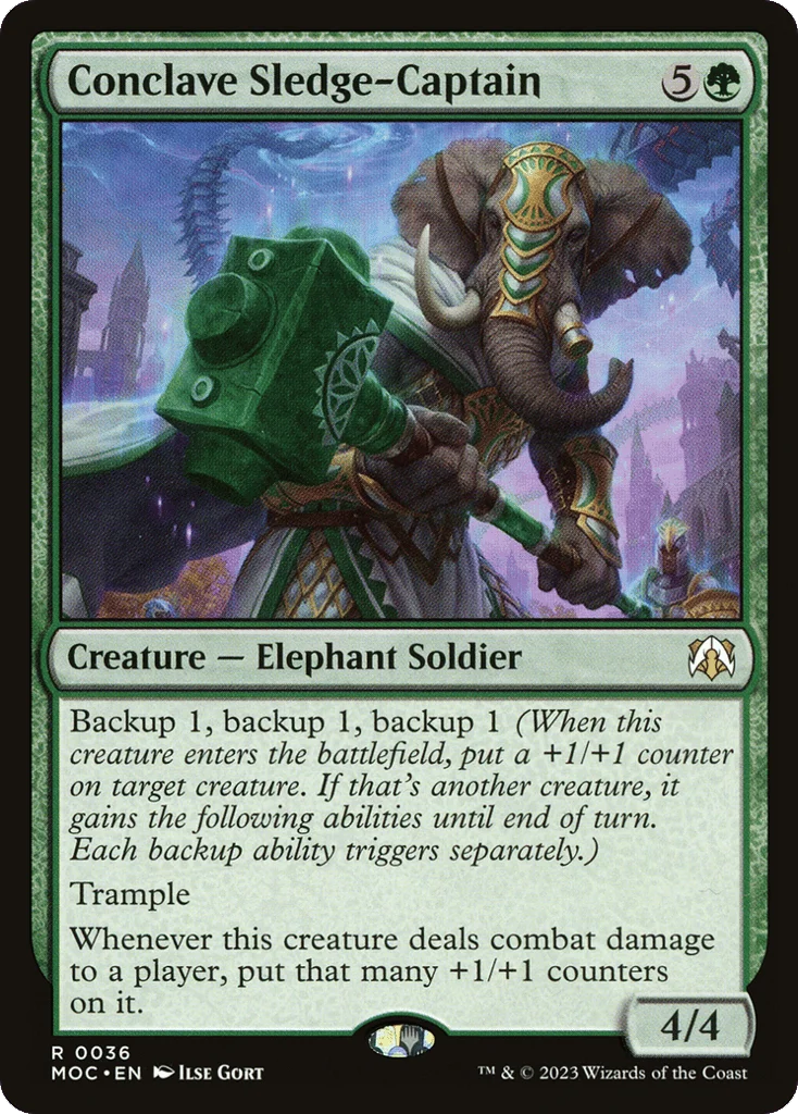 Conclave Sledge-Captain · March of the Machine Commander