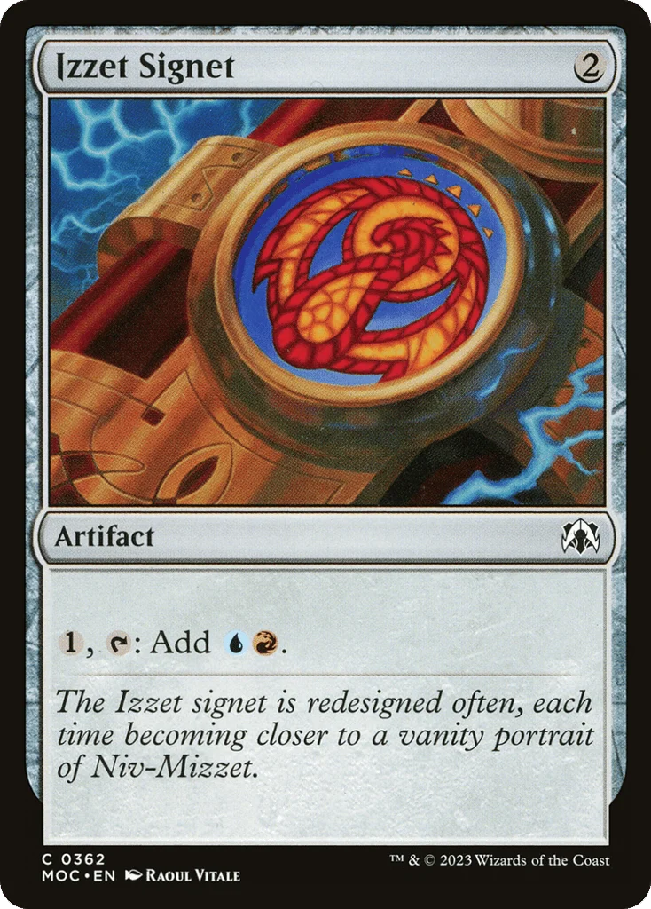 Izzet Signet · March of the Machine Commander