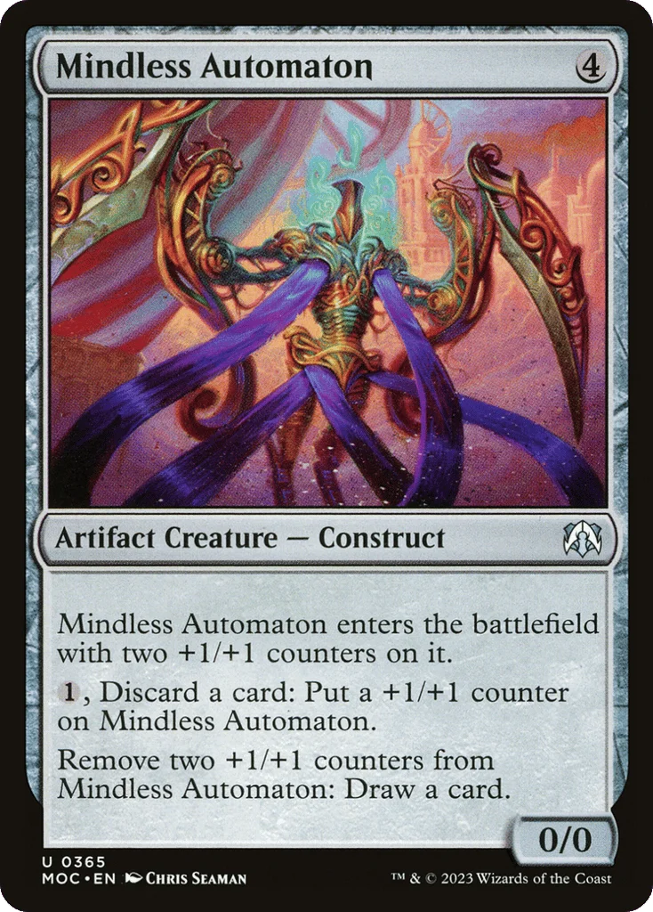 Mindless Automaton · March of the Machine Commander