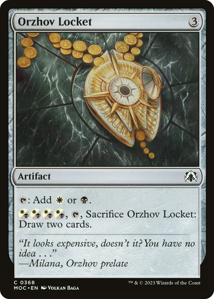 Orzhov Locket · March of the Machine Commander