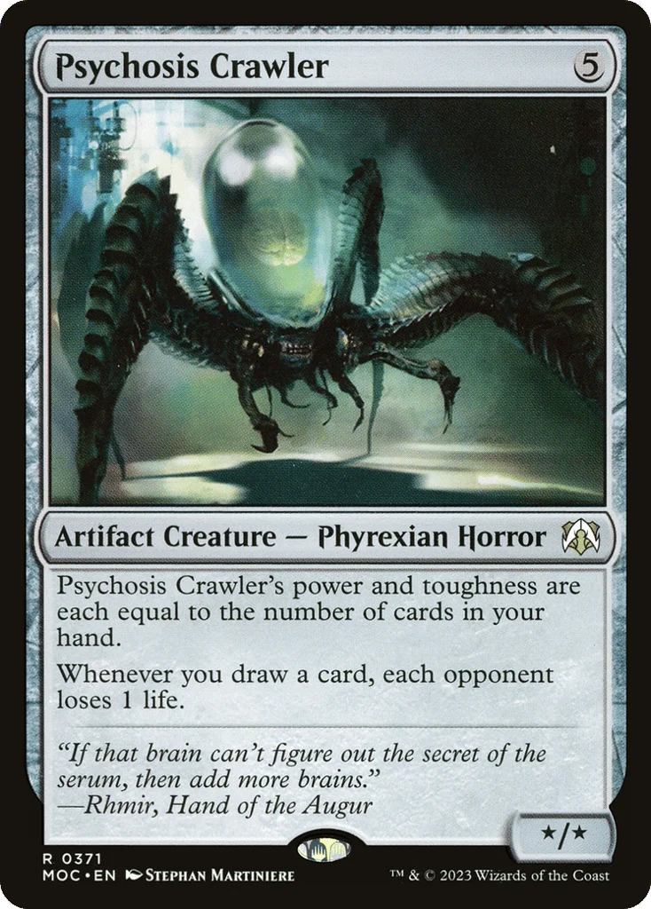 Psychosis Crawler · March of the Machine Commander