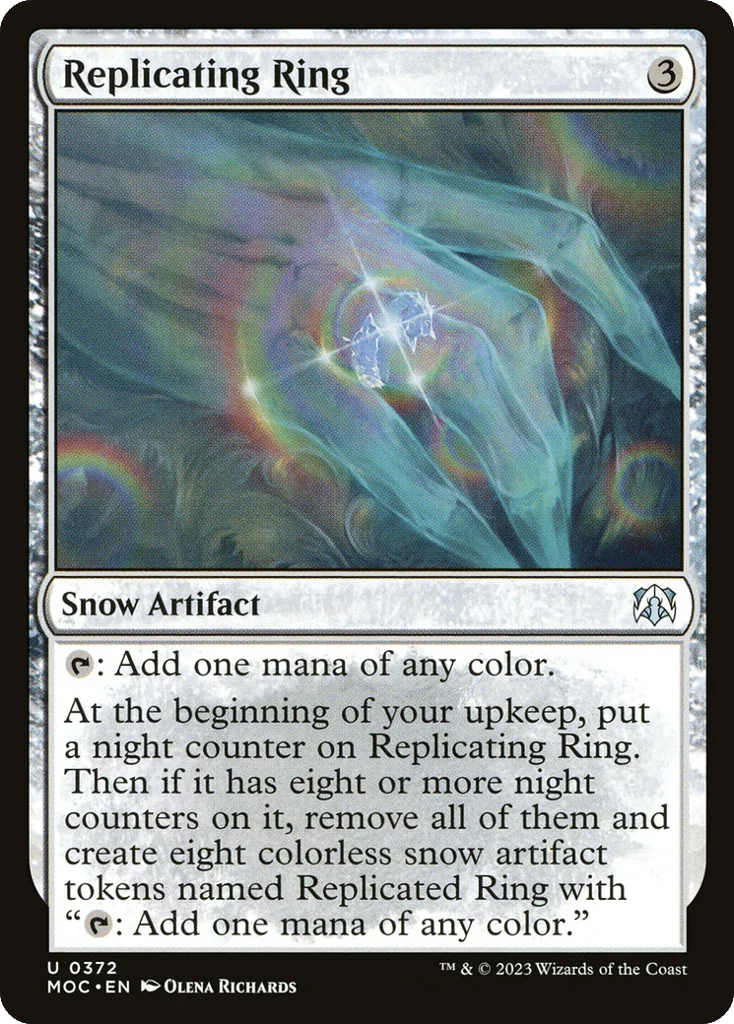Replicating Ring · March of the Machine Commander