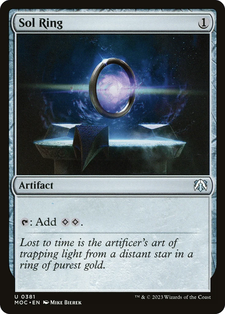 Sol Ring · March of the Machine Commander