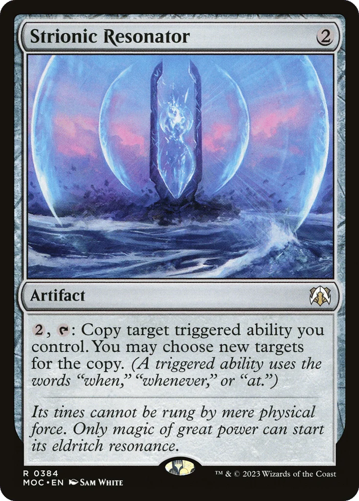Strionic Resonator · March of the Machine Commander