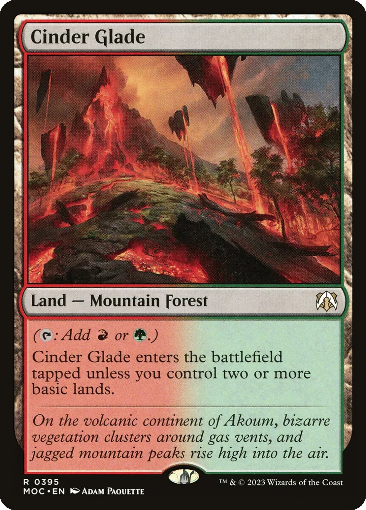 Cinder Glade · March of the Machine Commander