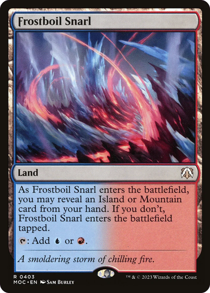 Frostboil Snarl · March of the Machine Commander