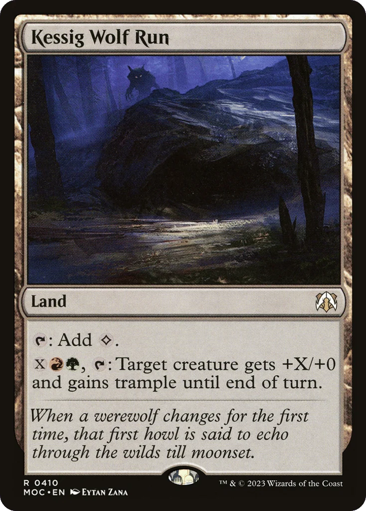 Kessig Wolf Run · March of the Machine Commander