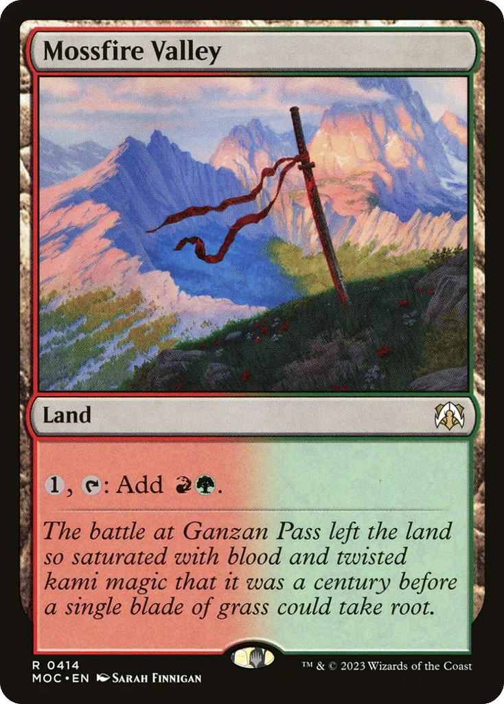 Mossfire Valley · March of the Machine Commander