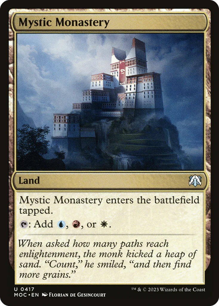 Mystic Monastery · March of the Machine Commander