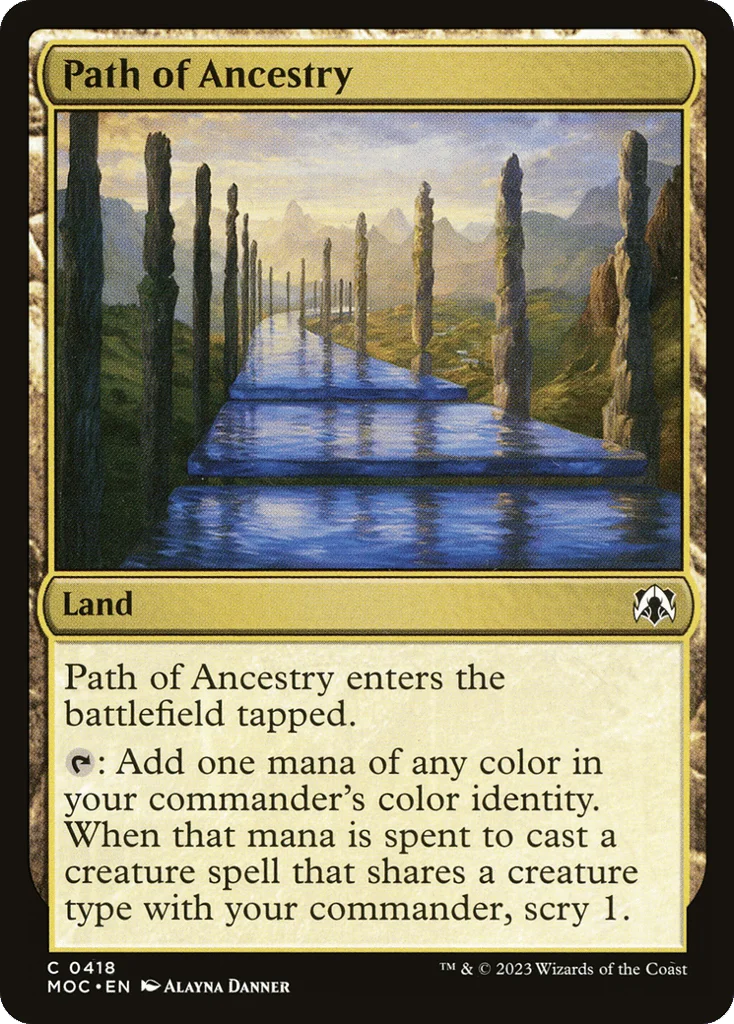 Path of Ancestry · March of the Machine Commander