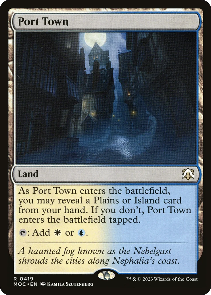 Port Town · March of the Machine Commander